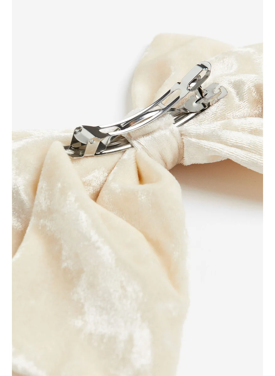اتش اند ام Bow-Decorated Hair Clip