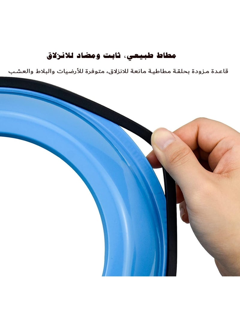 Double Stainless Steel Pet Food and Water Bowl – Dual Dish with Non-Slip Base, Large Capacity, Rust Resistant, Easy to Clean – Suitable for Cats and Dogs - Image 3