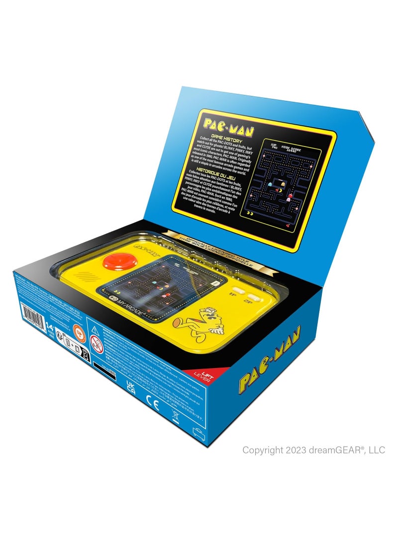 My Arcade Pac-Man Pocket Player Pro: Portable Video Game System, 2.75" Color Display, Ergonomic Design - Image 4