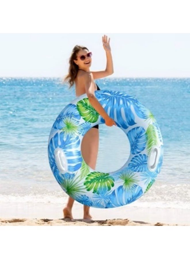 Tropical Leaf Swimming Ring 1m