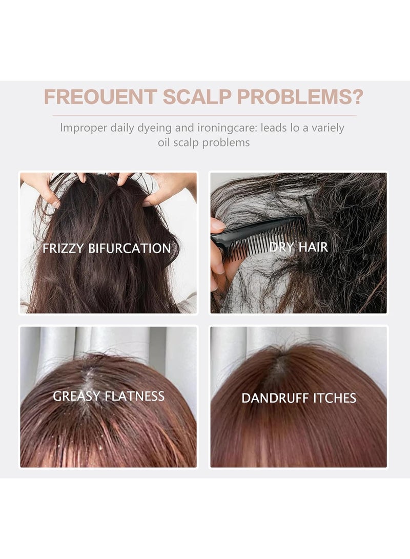 Protein Queen Brazilian Professional Hair Treatment Set, Keratine Moisturizing & Hair Loss Control, Repair, Nourishment. Featuring– SHAMPOO, CONDITIONER, MASK, OIL & Collagen AMPOULES – Sulfate-Free, Protein-Rich Formula (Ampoules 1 set) - Image 4