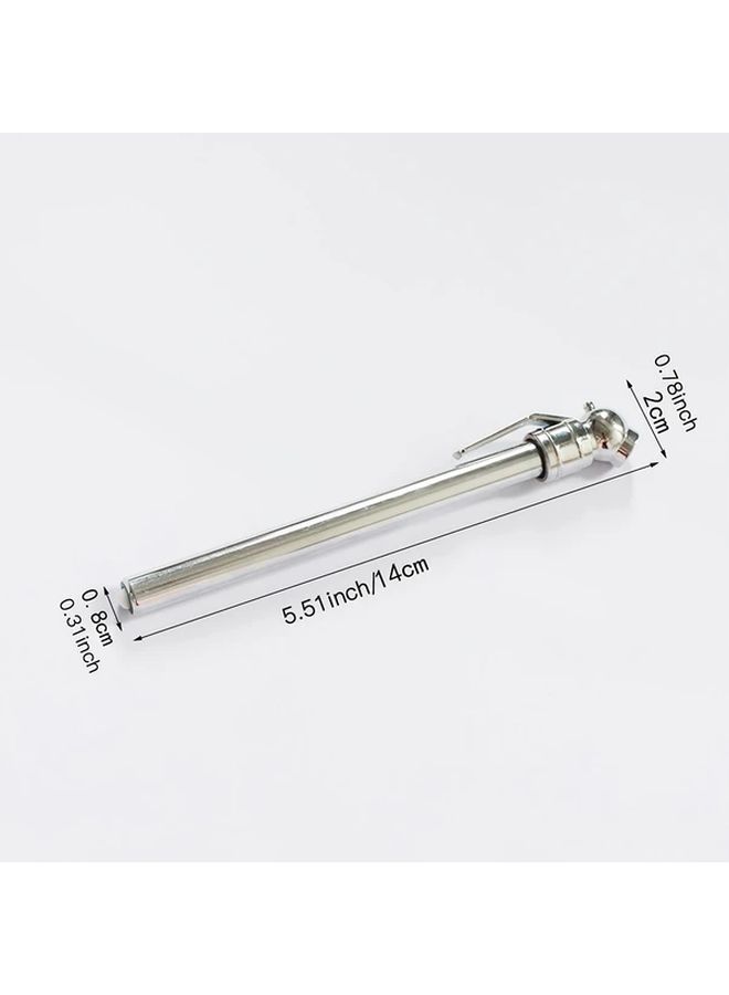 Silvery Portable Tire Pressure Pen Accurate Easy to Use Compact Tire Pressure Gauge - Image 2