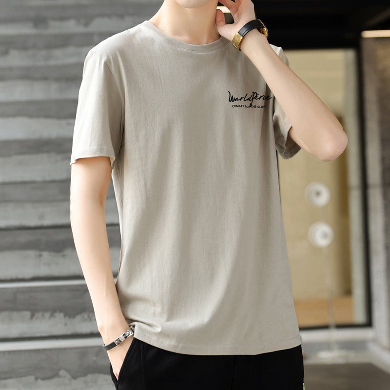 Men's Cotton Short Sleeve T-Shirt - Image 3