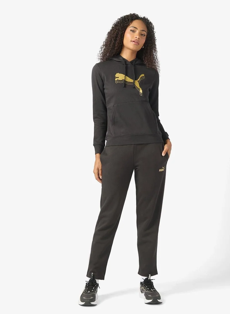 PUMA  Essential Metallic Hoodie for Women | Best Price UAE