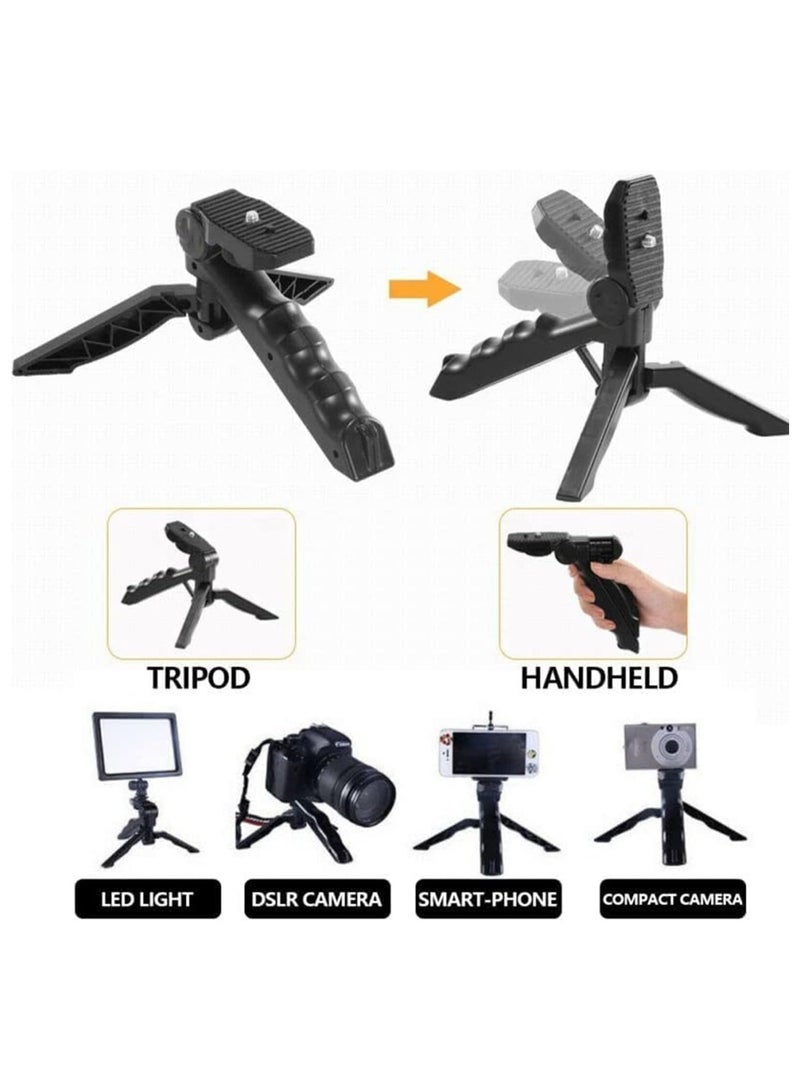 ELTRAZONE smartphone Vlogging Kit for Starter Video Recording, the set with Fill Light + Microphone + Tripod + Phone Clip for YouTube Tiktok Instagram  - Image 4