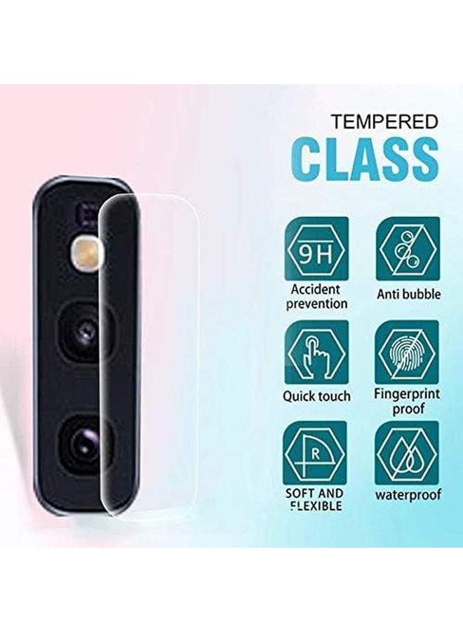 إيروريكس ملصق زجاجي شفاف لحماية عدسة الكاميرا الخلفية المزدوجة لهاتف Samsung Galaxy S10 Lite S10E - Image 5