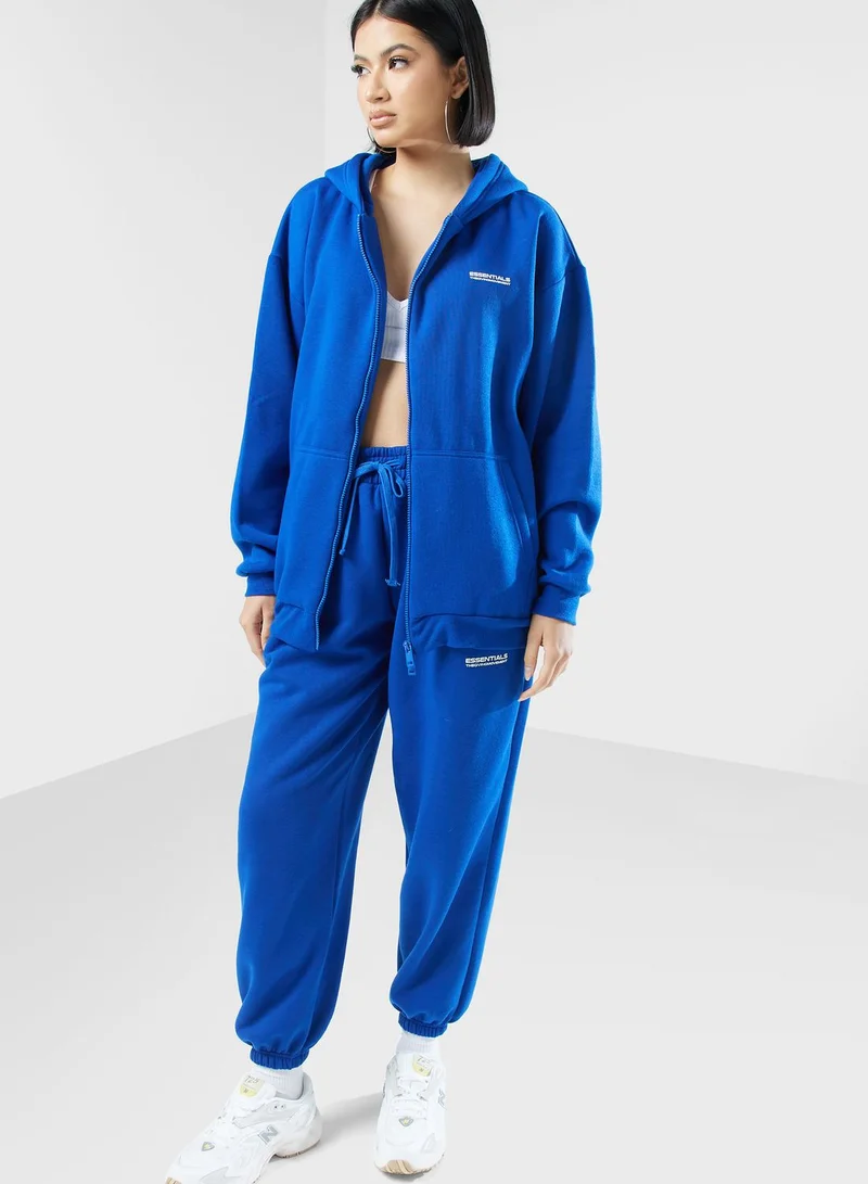 The Giving Movement Oversized Zip Hoodie