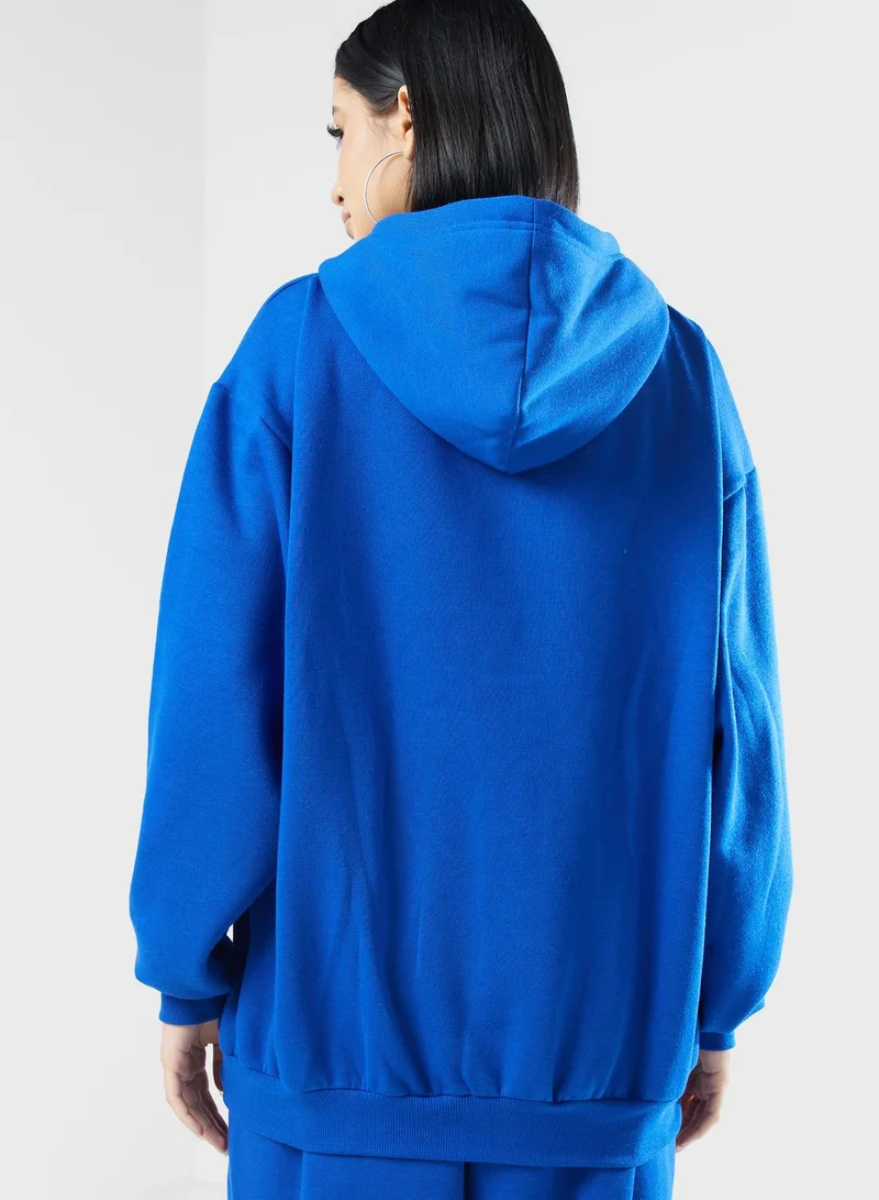 The Giving Movement Oversized Zip Hoodie