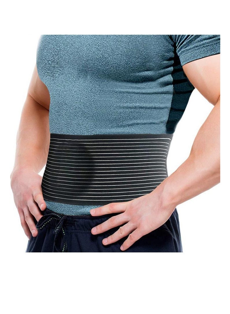 بيكو حزام الفتق السري لدعم البطن للرجال والنساء مع وسادة ضغط للفتق السري والفتق الشرسوفي والفتق الجراحي الوقائي（S-M) - Image 2