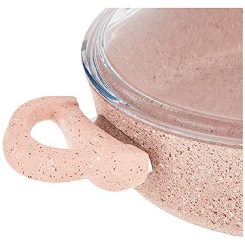 GRANITEC PINK LOW CASSEROLE 26CM - Image 4