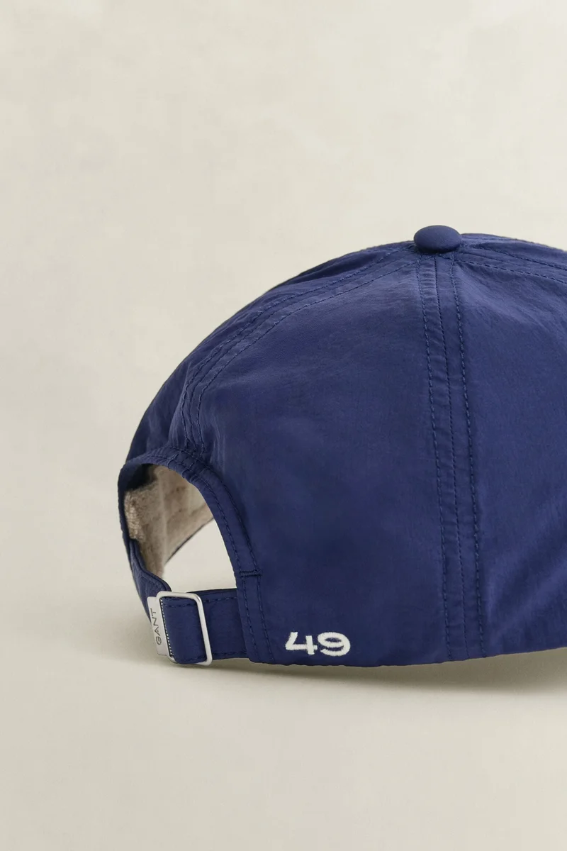 GANT Classic Blue Graphic Crinkled Cap for Men | Best Price UAE