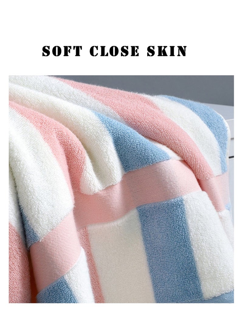 منشفة حمام منشفة شاطئ كبيرة سميكة من القطن مناشف حمام حمام السباحة امتصاص 90x180 سم - Image 5