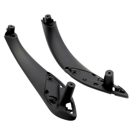 Jecoupoon Black 1 Pair Front Left and Right Inner Door Pull Handles Compatible with 320i 328i 330i 335i F30 F31 428i 435i F32 F36 20122018 Armrest Panel Door Handle 51417279315 51417279312 - Image 1