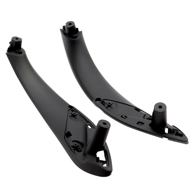 Jecoupoon Black 1 Pair Front Left and Right Inner Door Pull Handles Compatible with 320i 328i 330i 335i F30 F31 428i 435i F32 F36 20122018 Armrest Panel Door Handle 51417279315 51417279312 - Image 2
