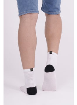 The Socks Company 3 Pairs of Men's White Tennis Socks  - Image 5