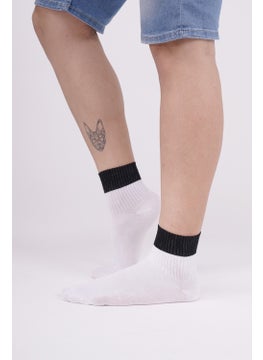 The Socks Company 3 Pairs of Men's White Tennis Socks  - Image 3