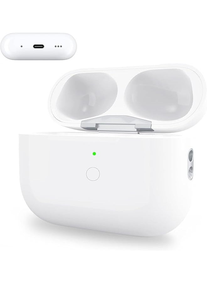 erorex Wireless Charging Case For Airpods Pro 1 And 2 Gen Usb C Port Compatible With Airpod Pro 1St 2Nd Gen Replacement Charger Case Type C Port Bluetooth Pairing Sync Button  - Image 1