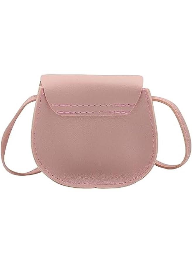 Little Crossbody Bag Purse Mini Single-Shoulder Bag Handbag Pouch Coin Purse for Women Girls Toddler,Pink Flower Purse  - Image 5