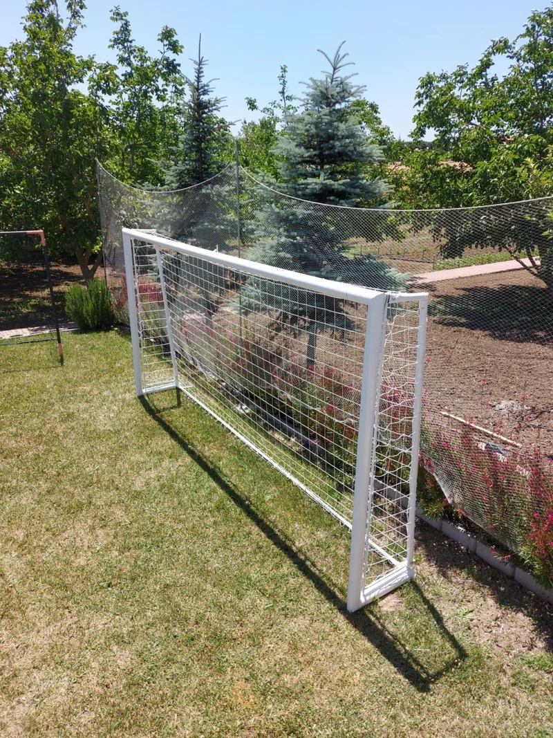 adelinspor Gold Metal Football Goal Post 2.20*4.0*0.60 M
