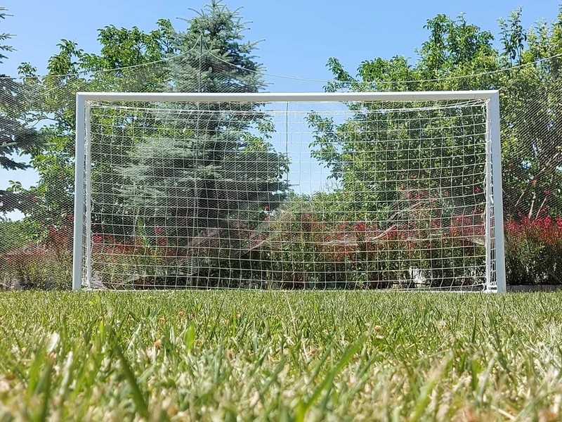 adelinspor Gold Metal Football Goal Post 2.20*4.0*0.60 M