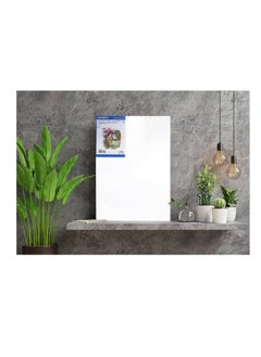 Maxi 4-Piece Stretched Painting Canvas Board 20X30cm Size White  - Image 3