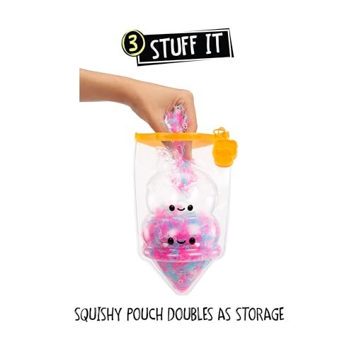 Fluffie Stuffiez Double Scoop Ice Cream Small Collectible Feature Plush, Surprise Reveal Unboxing with Huggable ASMR Fidget DIY Fur Pulling, Ultra Soft Fluff - Image 5