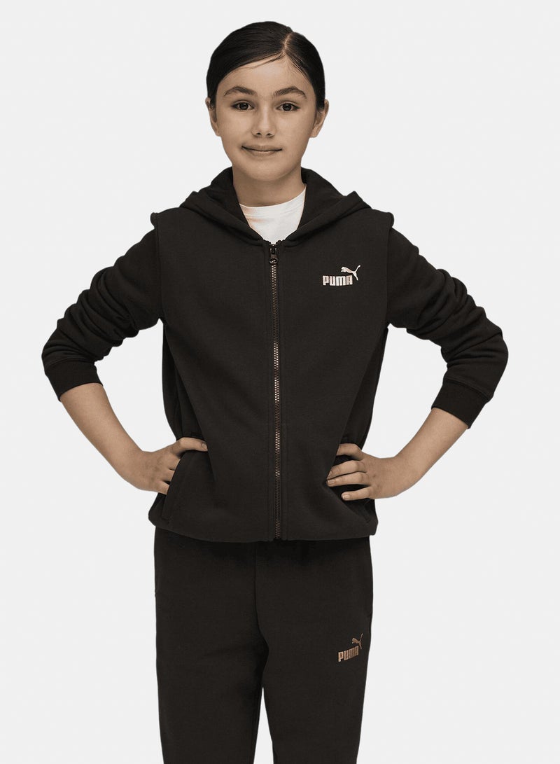 PUMA Metallic Hooded Swea - Image 1