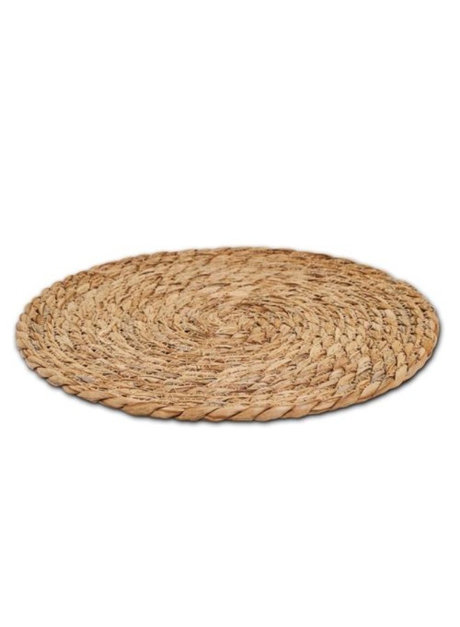 Large Round Natural Woven Straw Coaster 24 cm – Heat Resistant Table Mat for Cups, Plates and Coffee Table Protection - Image 2