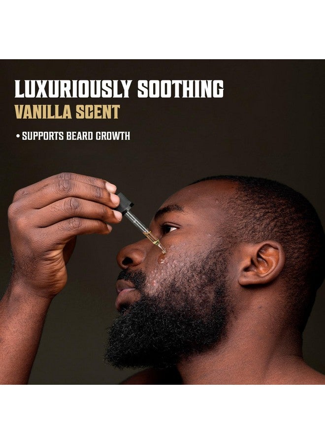 Viking Revolution زيت لحية للرجال - زيت لحية طبيعي بالكامل مع زيت الأركان وزيت الجوجوبا - مكيف وملين للحية والشوارب - يقوي اللحى والشوارب للرجال (1 عبوة فانيليا متبلة) - Image 4