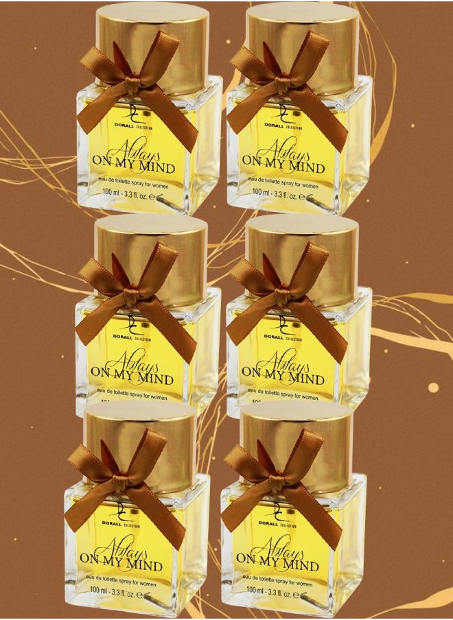 DORALL COLLECTION 6 Pieces Always On My Mind Perfume 100ml EDT  - Image 1