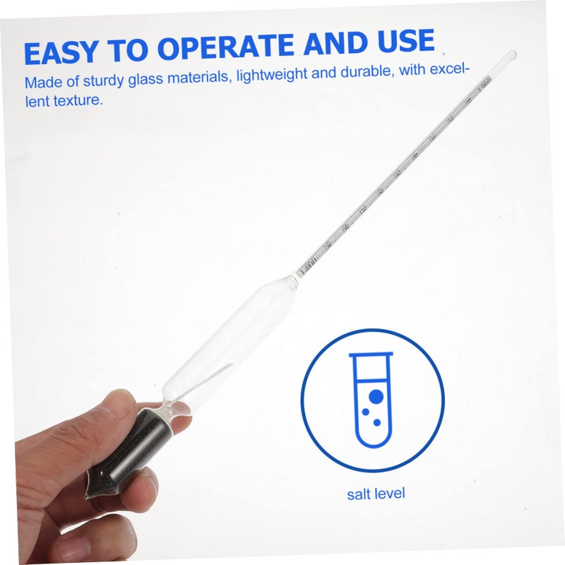 Professional Hydrometer Glass Water Tester 1 3 1 4 Scale for Aquarium Use - Image 5