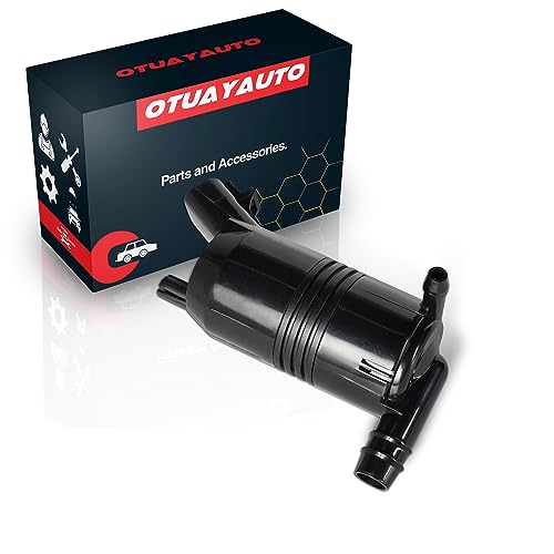OTUAYAUTO 385-232316C مضخة موتور غسيل الزجاج الأمامي OTUAYAUTO، بديل لتويوتا تاكوما كامري كورولا أفالون توندر، شيفروليه جيو بريزم، لكزس ES300 بديل لرقم OEM #:22156171، 22138719، 8533006030 - Image 1