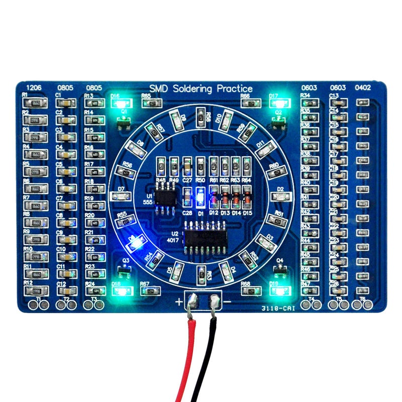 Gikfun DIY SMD SMT Welding Practice Soldering Skill Training Board Ek7028 - Image 1