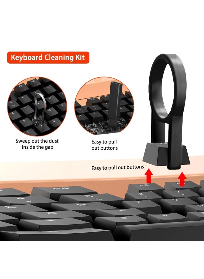 7 in 1 Electronic Cleaner Kit, 3 in 1 Cleaning Pen with Brush, for Keyboard, Phone, Computer, Laptop, Screen, Pc Monitor, Earbud, Tablet, TV, Earphones