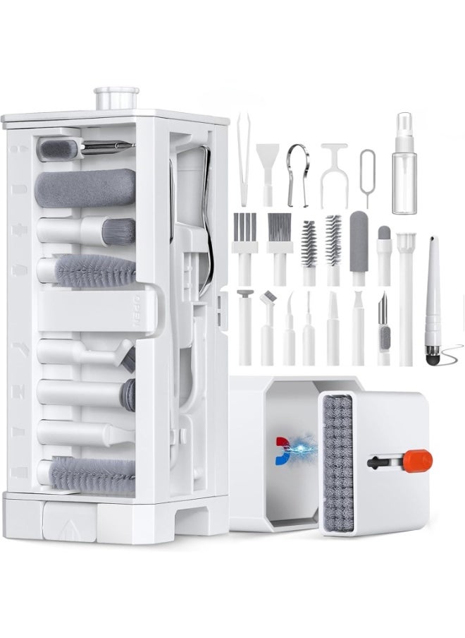 7 in 1 Electronic Cleaner Kit, 3 in 1 Cleaning Pen with Brush, for Keyboard, Phone, Computer, Laptop, Screen, Pc Monitor, Earbud, Tablet, TV, Earphones
