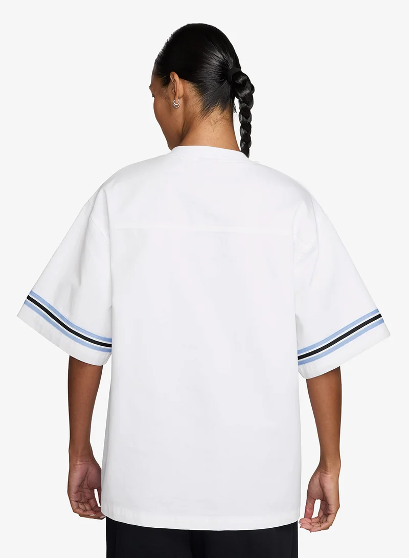 Jordan Jordan Flight Woven Jersey Top