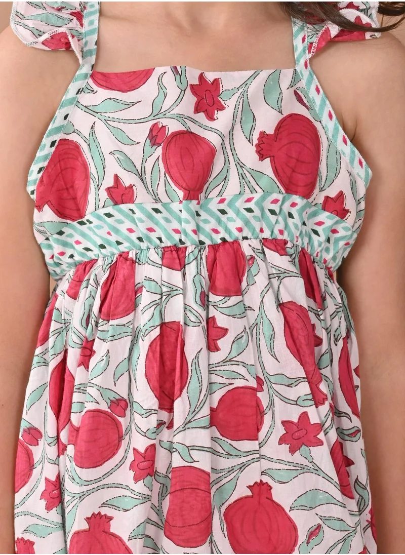 LILPICKS Printed Fit n Flare Dress