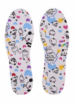 Y&D Shoe Insoles for Kids, 2 Pair Pack Comfortable Inserts Set, Cut-to-Size Kids with Fun and Cool Design  - Image 1