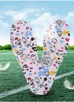 Y&D Shoe Insoles for Kids, 2 Pair Pack Comfortable Inserts Set, Cut-to-Size Kids with Fun and Cool Design  - Image 2