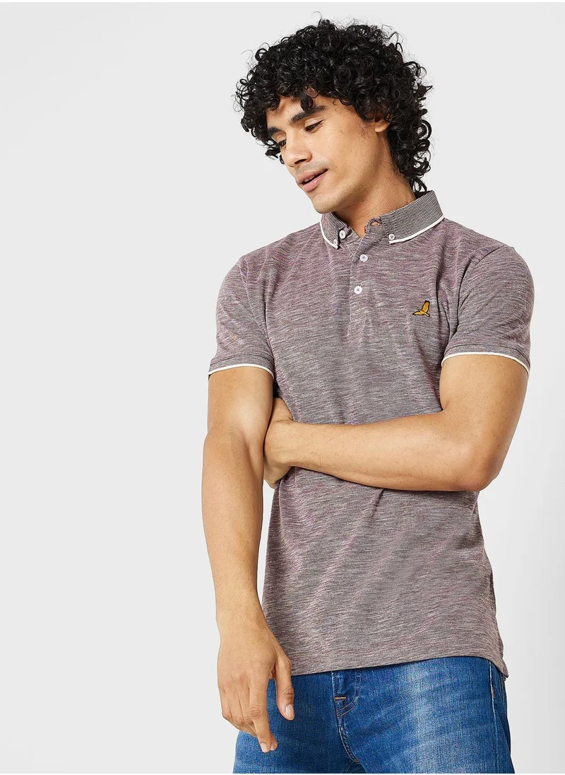 BRAVE SOUL Ss Pique Club Polo Shirt