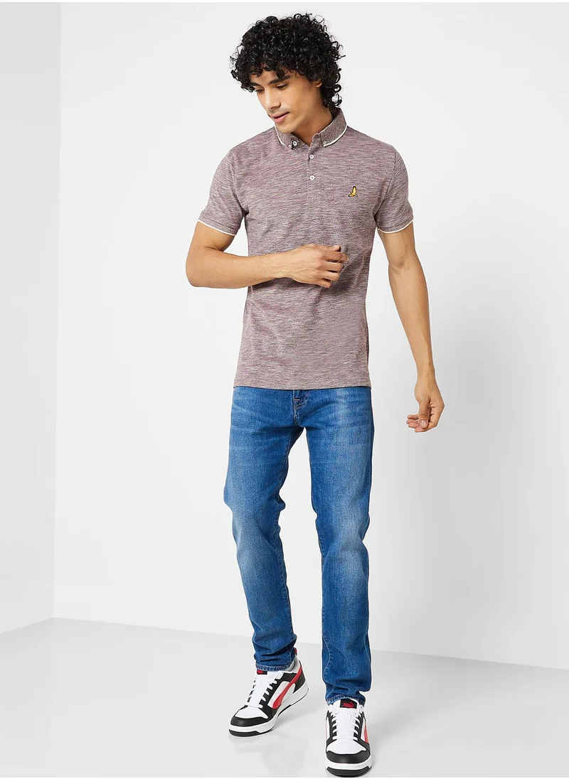 BRAVE SOUL Ss Pique Club Polo Shirt