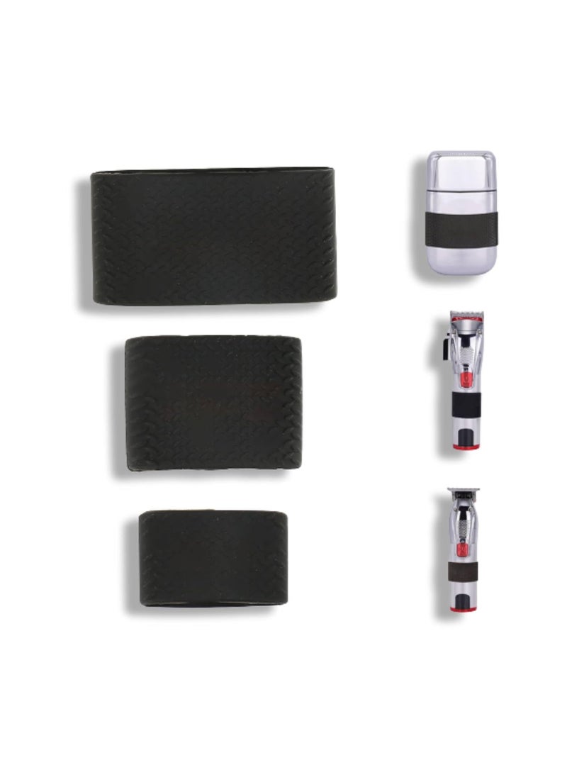 ZJchao - Clipper Bands Silicone Slip Heat Electric Clipper Protective Sleeve Barber Clipper Bands - Image 1