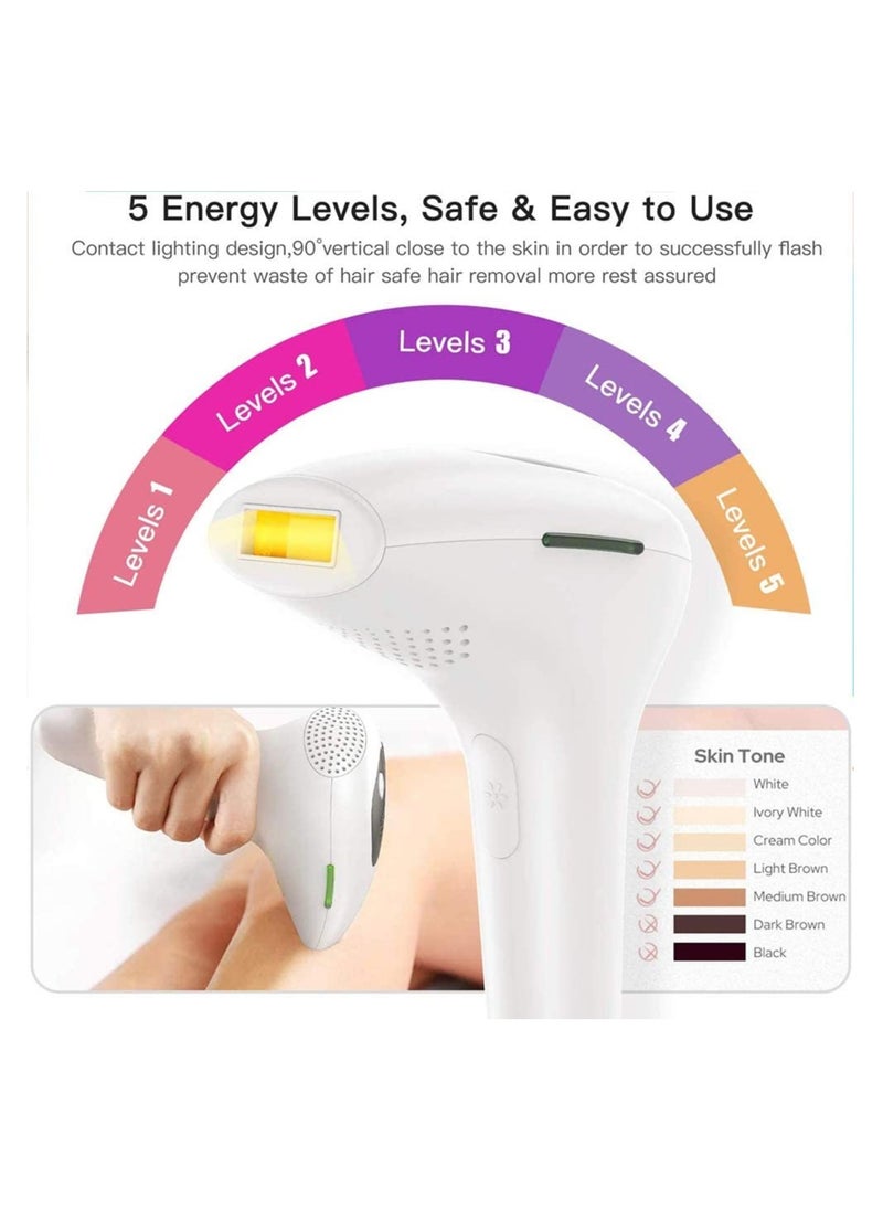 Generic - New Professional Painless Permanent IPL Hair Removal Epilator Device Women Men 900000 Flash Laser Hair Removal Systems Whole Body Hair Removal Machines for Face Bikini Underarms Legs electric shaving - Image 1