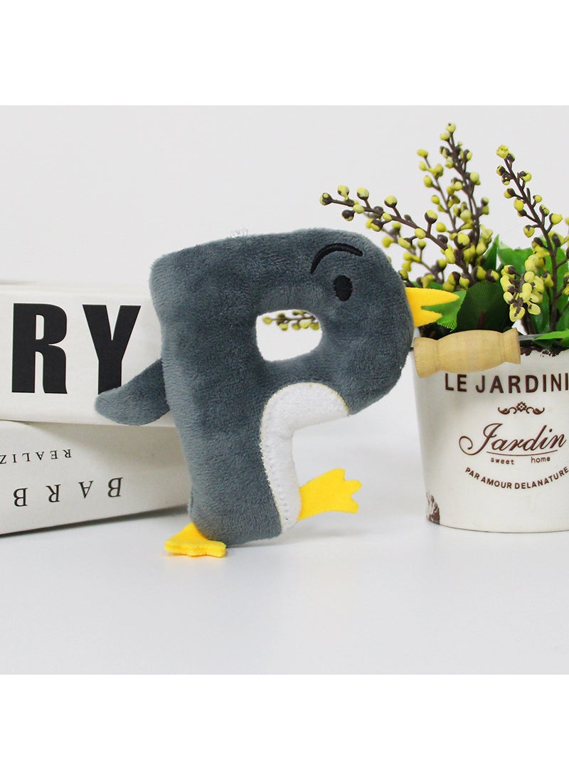 Generic - Alphabet Lore Plush Toys Keychain for KidsLetter P 25g Letter P 25g - Image 1