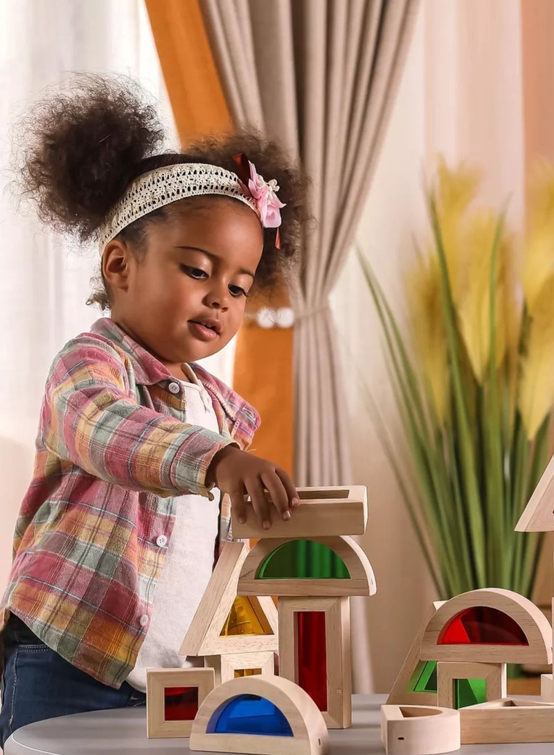 Viga Large Color Blocks 16pcs Set 44565 - Image 3