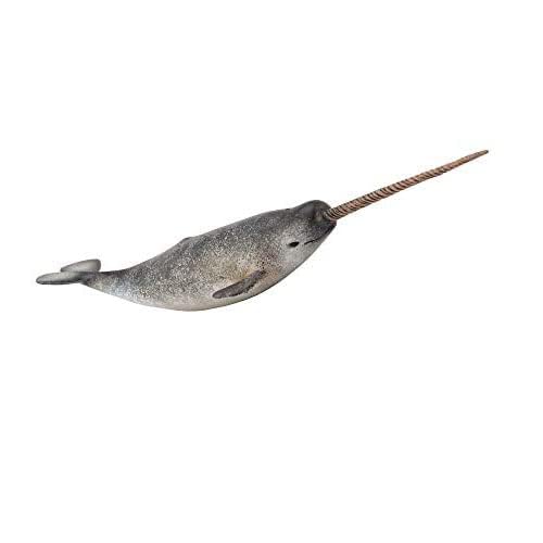 CollectA Sea Life Narwhal Toy Figure - Authentic Hand Painted Model - Image 4