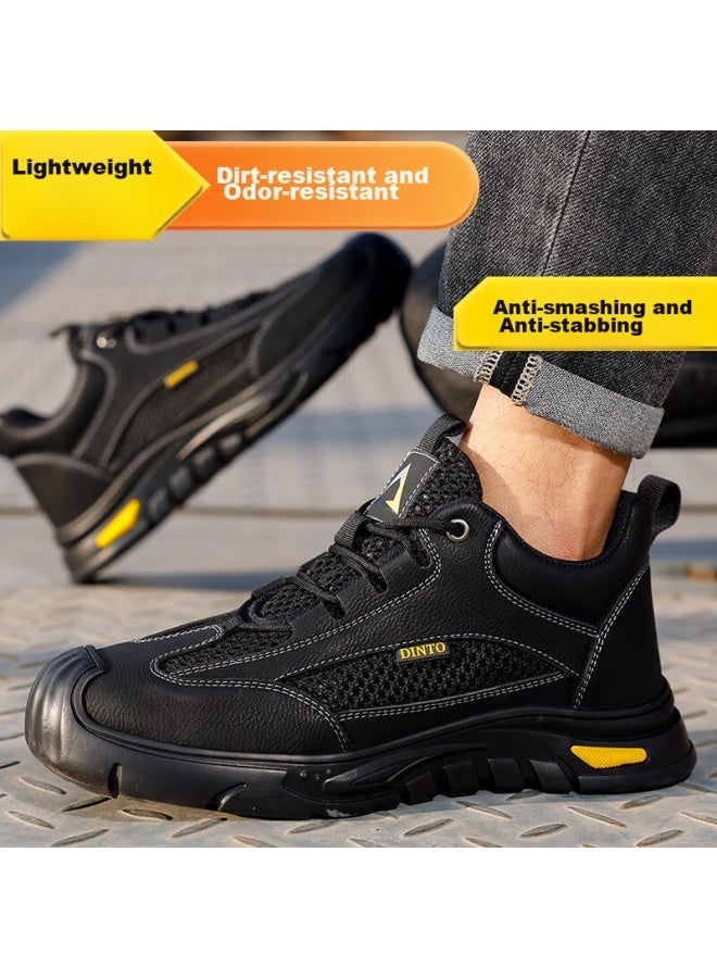 Jingtu Jingtu Safety Shoes For Men, Comfortable, Durable, Steel Toe Cap, Puncture-resistant, Breathable For Summer, Safety Work Shoes F003t Size 43 - Image 5