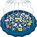 SplashEZ 3in1 Splash Pad Sprinkler for Kids  Baby Pool for Learning  Toddler Sprinkler Pool 60 Outside Water Toys  from A to Z Outdoor Play Mat for Babies  Toddlers - Image 4