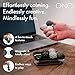 ONO Signets  Silicone Magnetic Balls with Textured Dimples Bumps and Waves  Fun to Play with Fidget Toy for Adults  Help Relieve Stress Anxiety Tension Graphite Set of 8 - Image 4