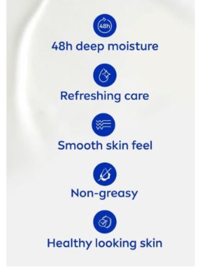 Nivea Body Lotion Deeb Moisturer Serum Aloe & Hydration 625 ml - Image 2